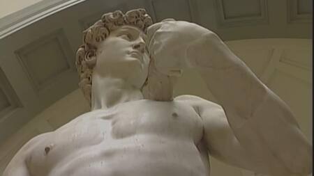 Réplica del David de Miguel Ángel. Foto: Reuters.