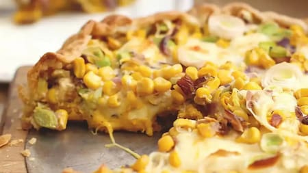 Tarta de choclo. Foto: gentileza jumboalacarta