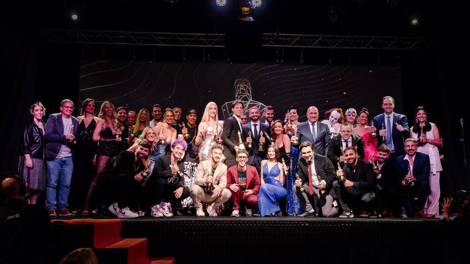 Ganadores del Martín Fierro Digital edición 2023. Foto: Five Pro Events