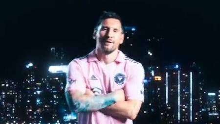 Lionel Messi, Inter Miami. Foto: captura de video.