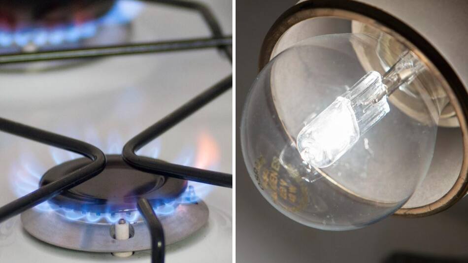 Subsidios; gas; luz. Foto: NA.