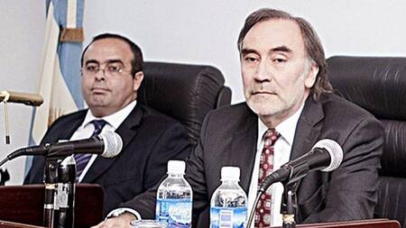 Jueces Leopoldo Bruglia y Pablo Bertuzzi.