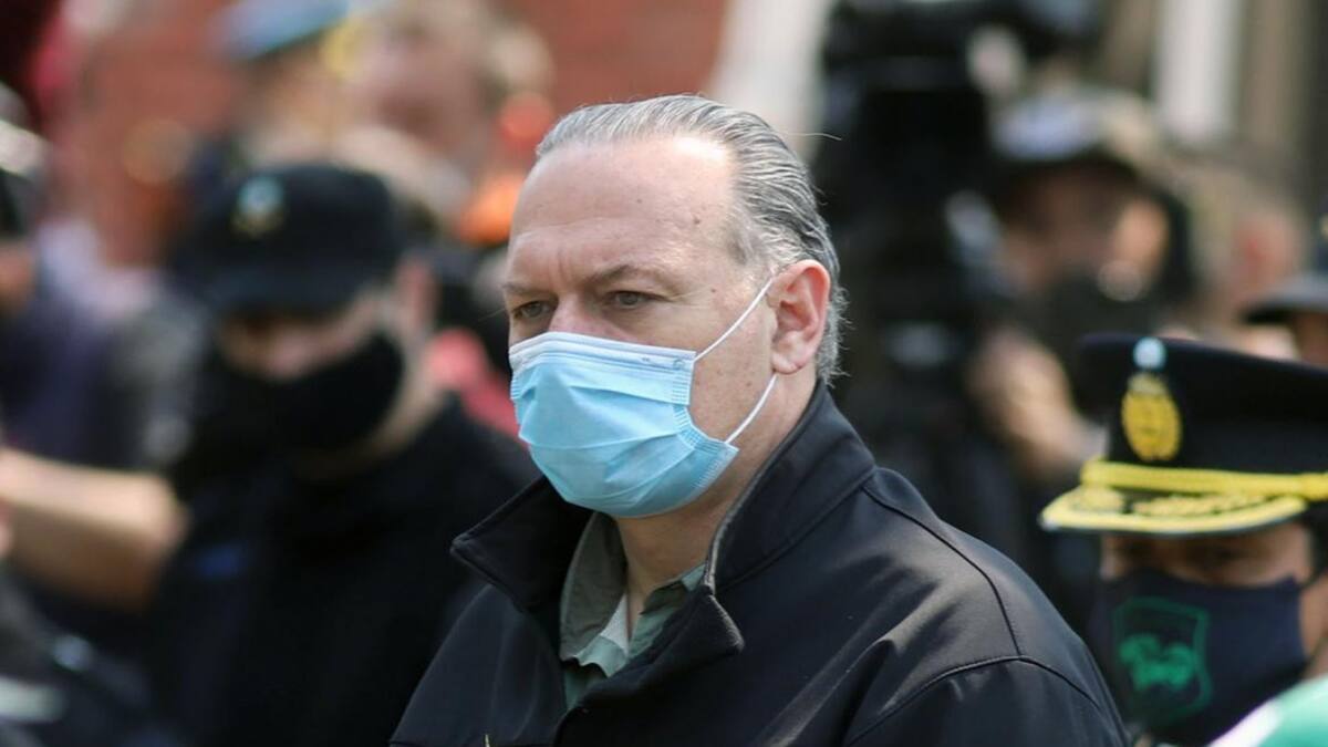 Sergio Berni, ministro de seguridad, provincia de Buenos Aires, NA