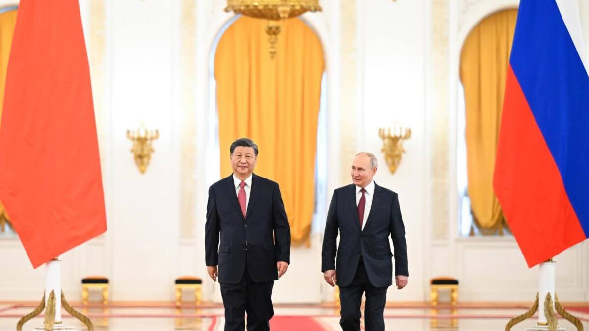 Xi Jinping y Vladimir Putin. Foto: NA.