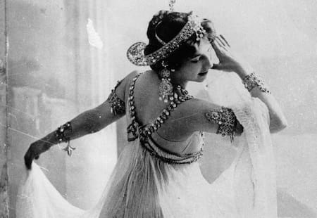Mata Hari, bailarina, historia