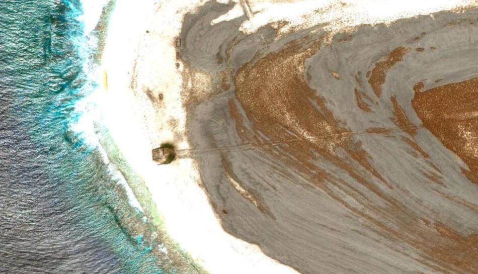 Google Maps - Ovni en el Océano Pacífico