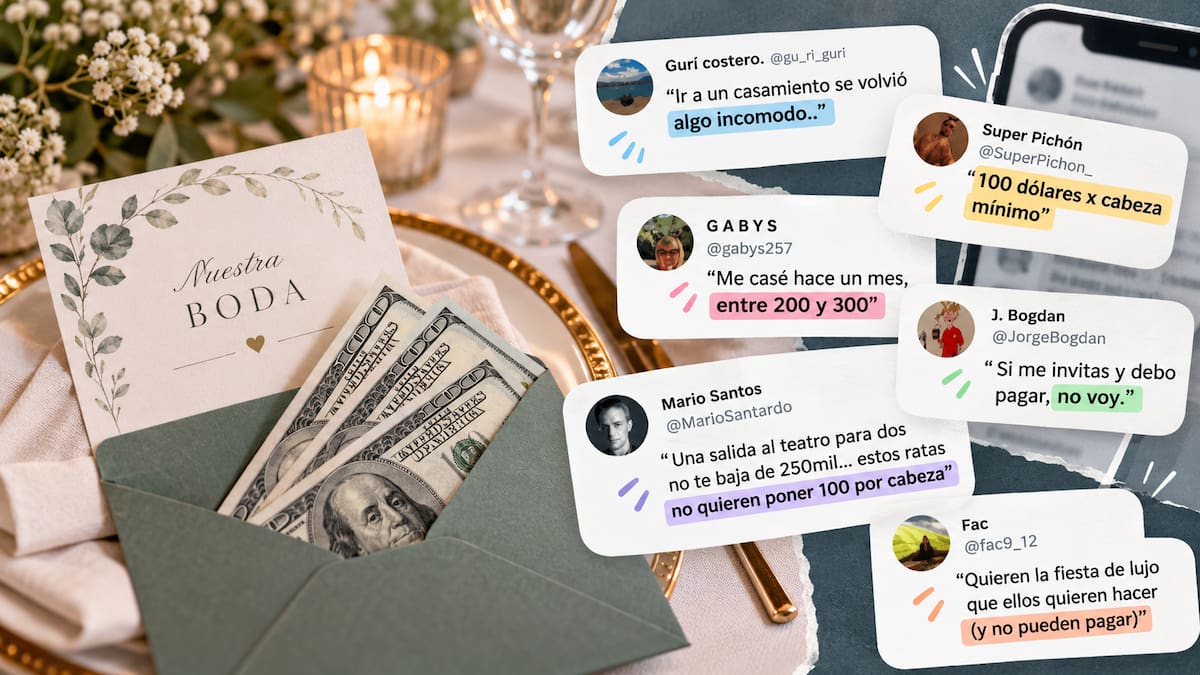 Una argentina preguntó cuánta plata se regala en un casamiento y las respuestas sorprendieron.
