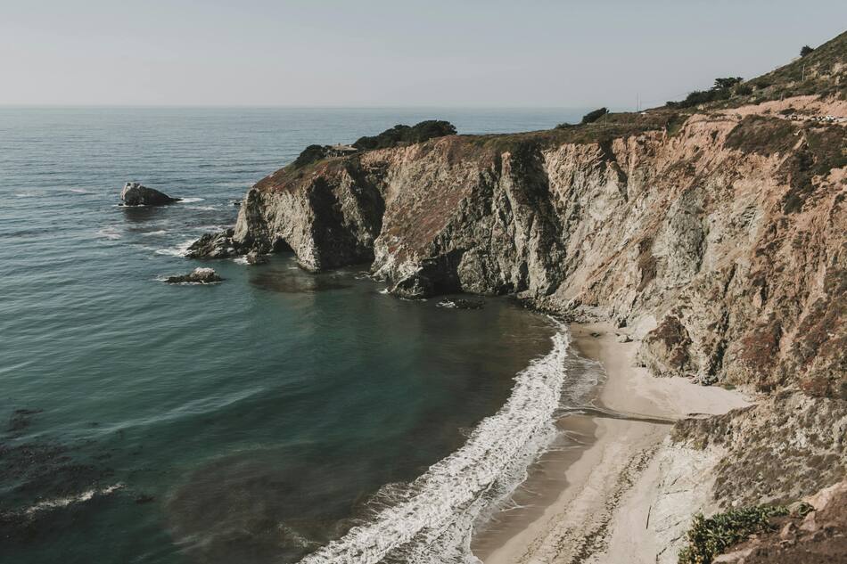 Océano pacífico. Foto: Pexels.