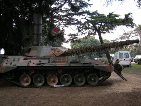 Tanque medio de fabricación nacional. Foto: Wikipedia.
