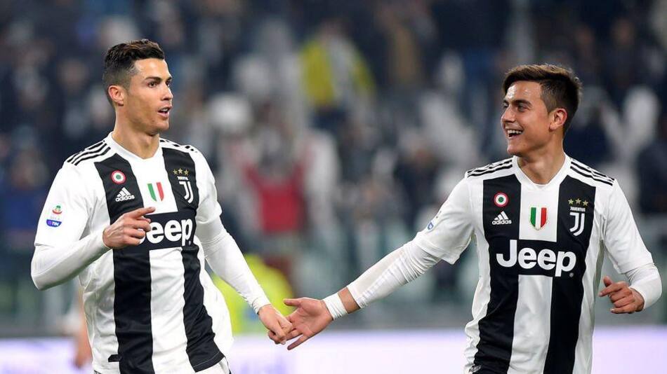 Cristiano Ronaldo y Paulo Dybala