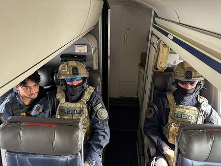 Llegada de Matías Ozorio al país.