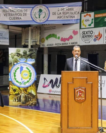 Ramón López, excombatiente de Malvinas.