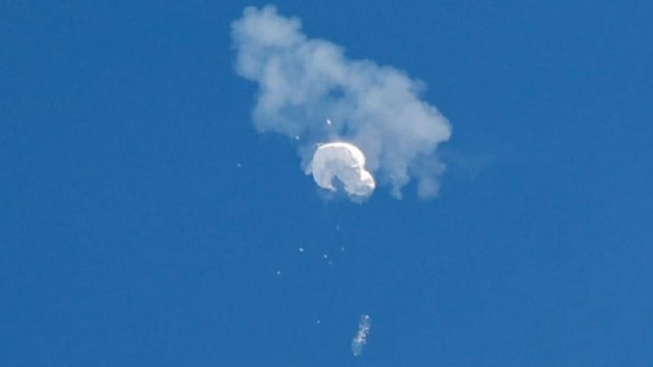 El globo chino causó gran tensión entre Estados Unidos y China. NA
