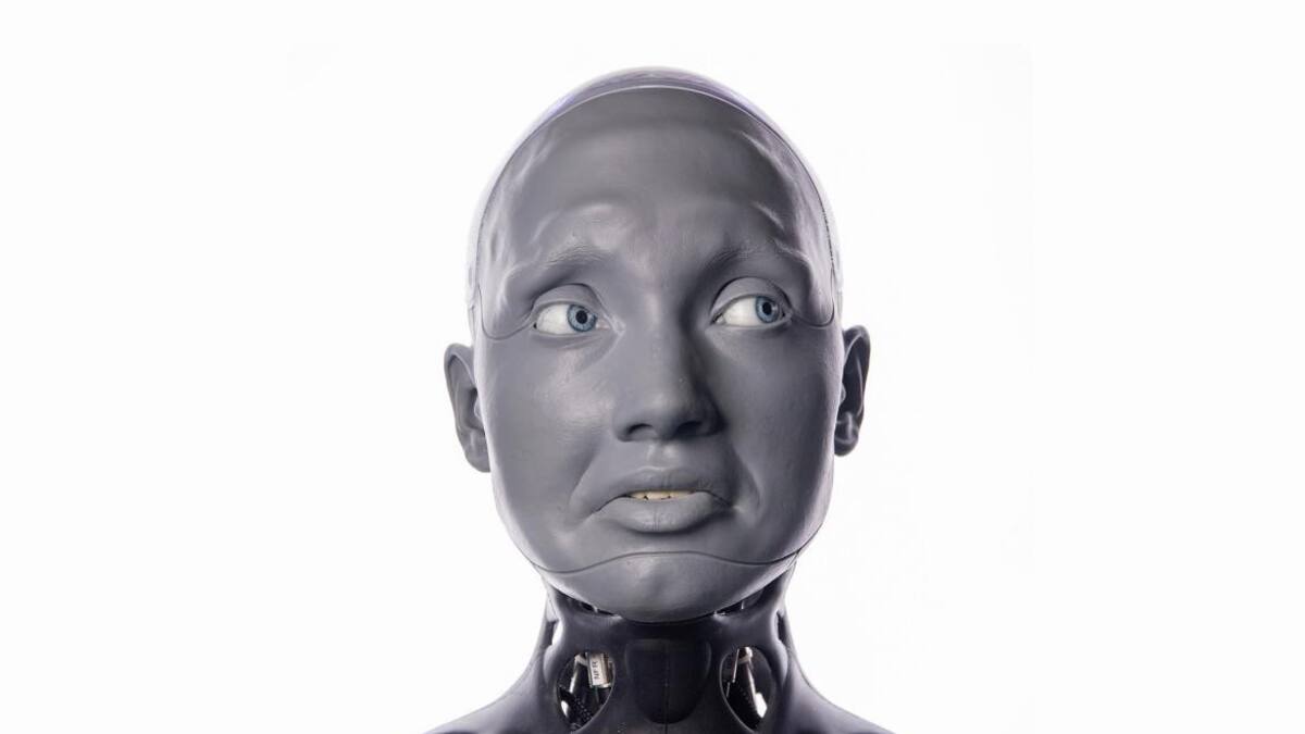 Ameca, el robot humanoide más avanzado del mundo. Foto: @amecatherobot