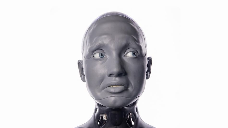 Ameca, el robot humanoide más avanzado del mundo. Foto: @amecatherobot