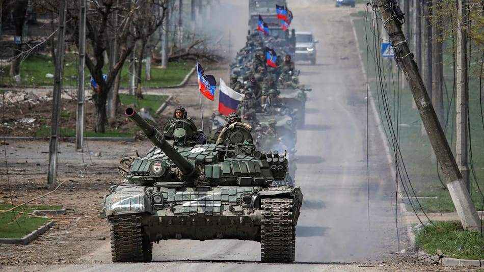 Conflicto Rusia-Ucrania, Guerra, tanques rusos, AFP
