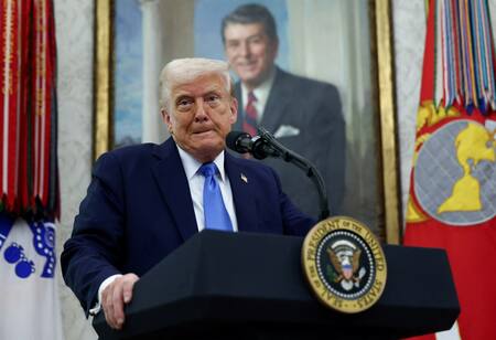 Donald Trump, presidente de Estados Unidos. Foto: Reuters (Evelyn Hockstein)