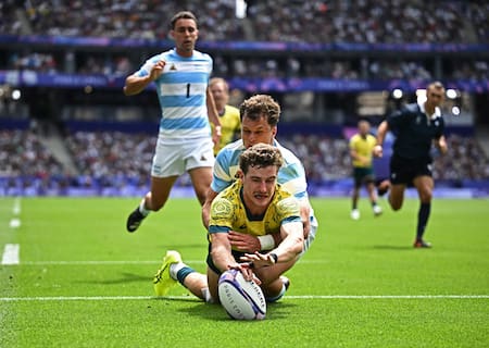 Los Pumas 7s cayeron ante Australia. Foto: Reuters.