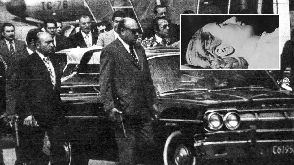 Devolución del cadáver de Evita