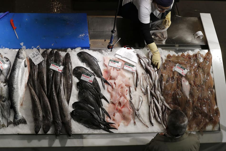 Pescados, pescadería. Foto EFE.