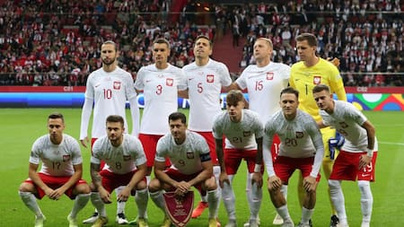 Selección de Polonia. Foto: REUTERS.