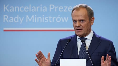 Donald Tusk, primer ministro de Polonia. Foto: REUTERS.