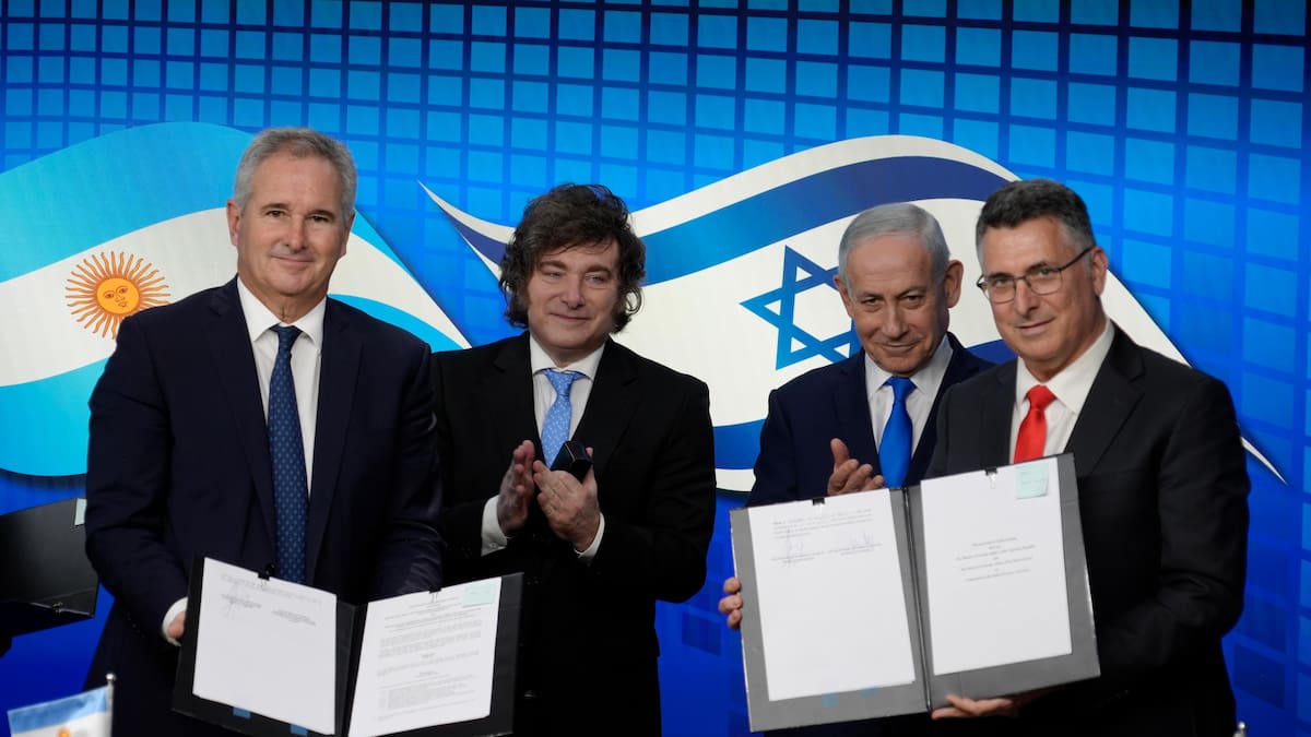 Vuelos directos, convenio en IA y una relación fortalecida: los acuerdos entre Milei y Netanyahu en Israel