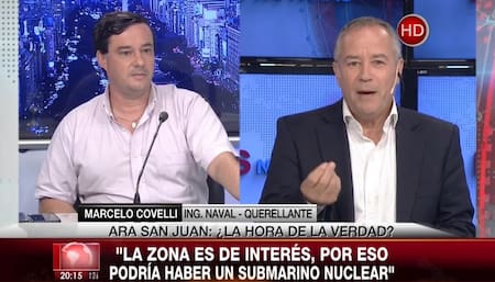 Marcelo Covelli en Canal 26