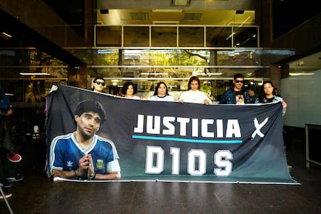 Juicio por la muerte de Diego Maradona: Foto: NA/Juan Vargas