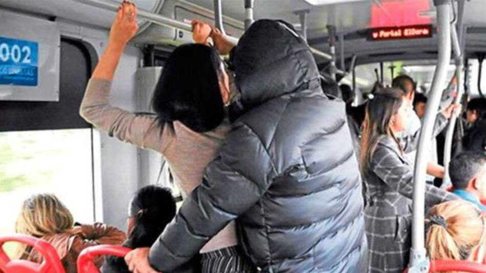 Acoso en transporte público