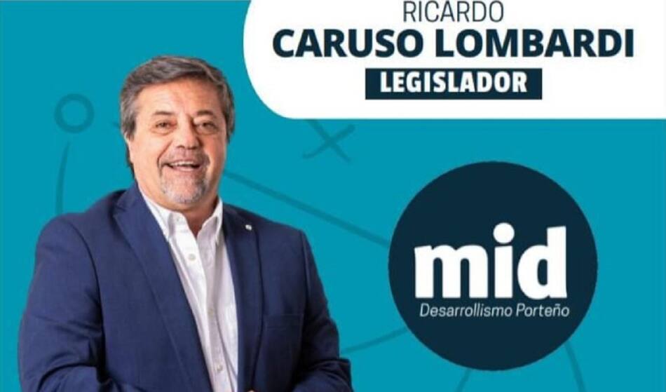 Caruso Lombardi; MID. Foto: Instagram @lombacaruso