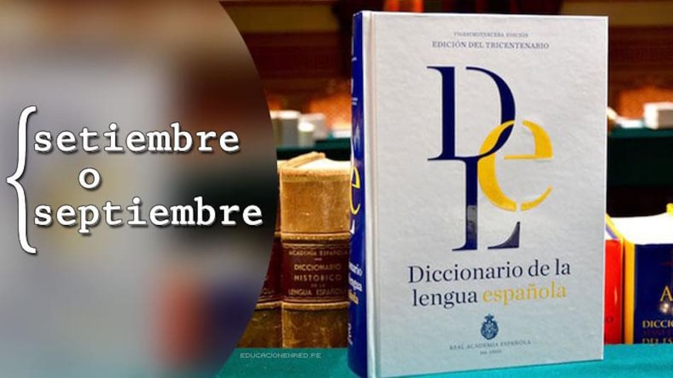 Septiembre o Setiembre, RAE