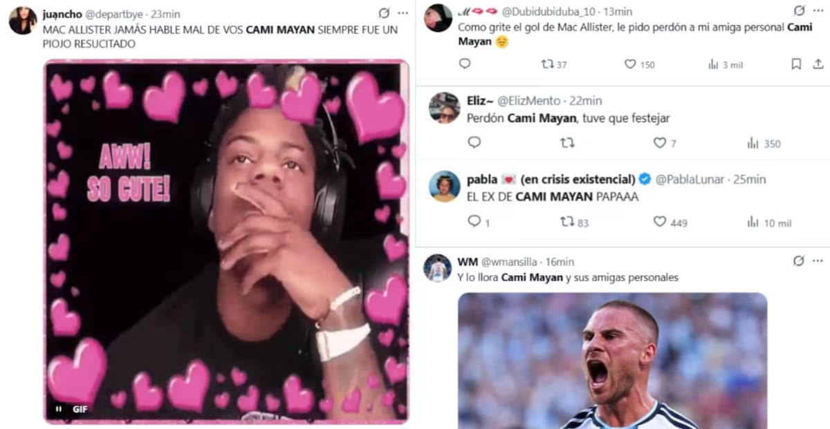 Los memes sobre Cami Mayan en redes