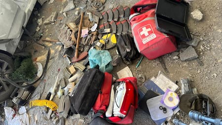 Ofensiva israelí en Gaza. Foto: EFE.