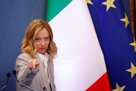 Giorgia Meloni. Foto: Reuters/Remo Casilli