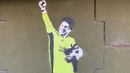 Mural a Enzo Pérez, NA