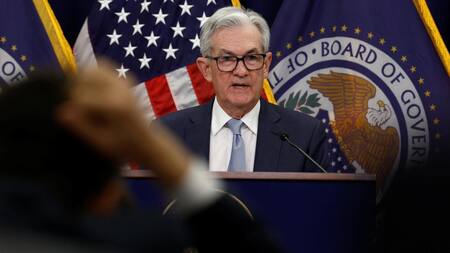 Jerome Powell, el titular de la FED de Estados Unidos. Foto: REUTERS.