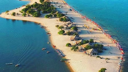 La isla del amor, Brasil. Fuente: Instagram @crois.viajes