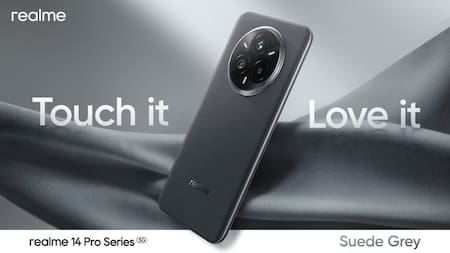 Realme 14 Pro, el primer celular que cambia de color con el frío. Foto: Instagram / realmeglobal.