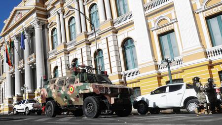 Denuncian golpe de Estado y levantamiento militar en Bolivia. Foto: EFE