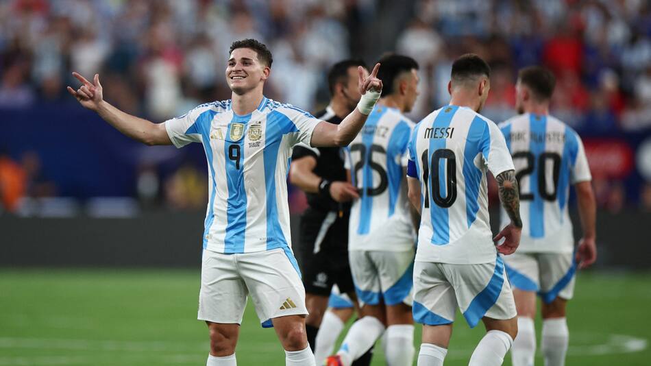 Argentina vs Canadá, Copa América. Foto: Reuters