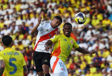 Colombia vs Perú; Eliminatorias. Foto: Reuters/Luisa Gonzalez
