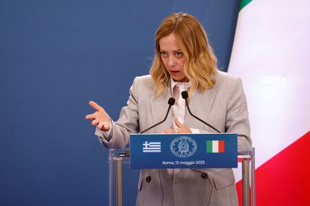 Giorgia Meloni. Foto: Reuters/Remo Casilli