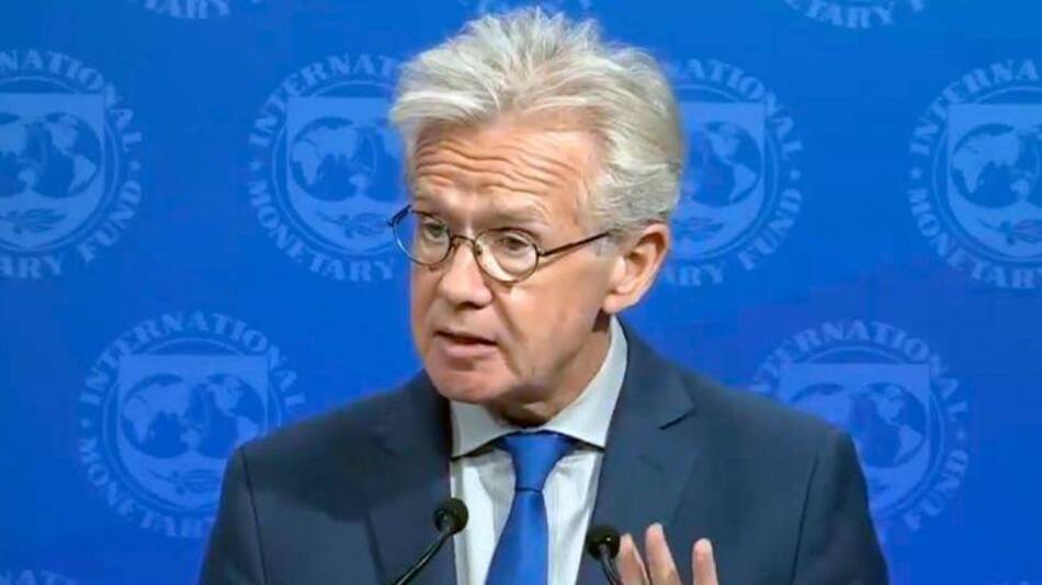 Gerry Rice, vocero del FMI, REUTERS