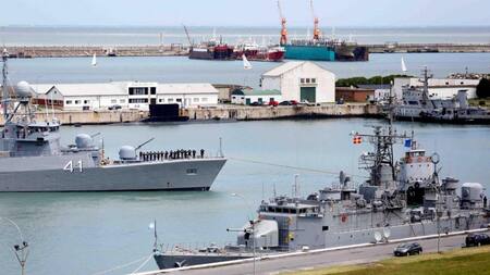 Submarino ARA San Juan - Base naval