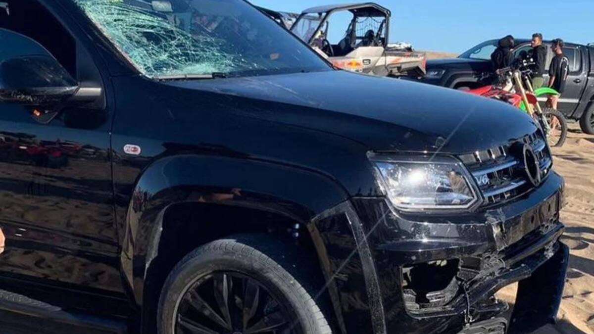 Tres camionetas atropellaron a un turista durante una picada en Pinamar y se dieron a la fuga