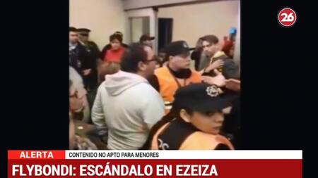 Escándalo en Ezeiza por vuelo de Flybondi -