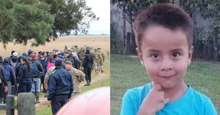 Búsqueda de Loan Danilo Peña. Foto: NA