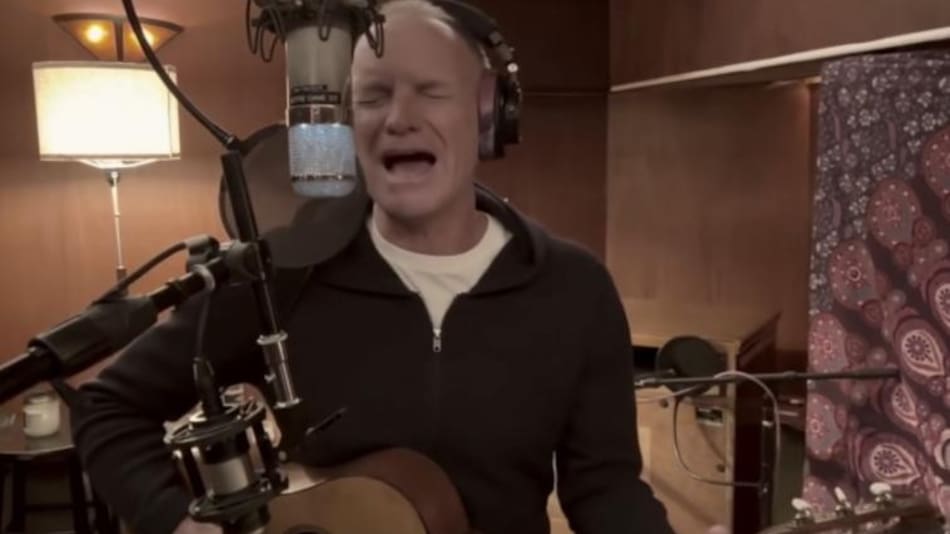 Sting, cantante, foto NA