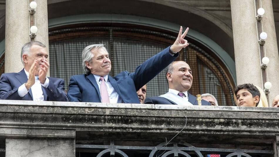 Alberto Fernández en Tucumán, AGENCIA NA